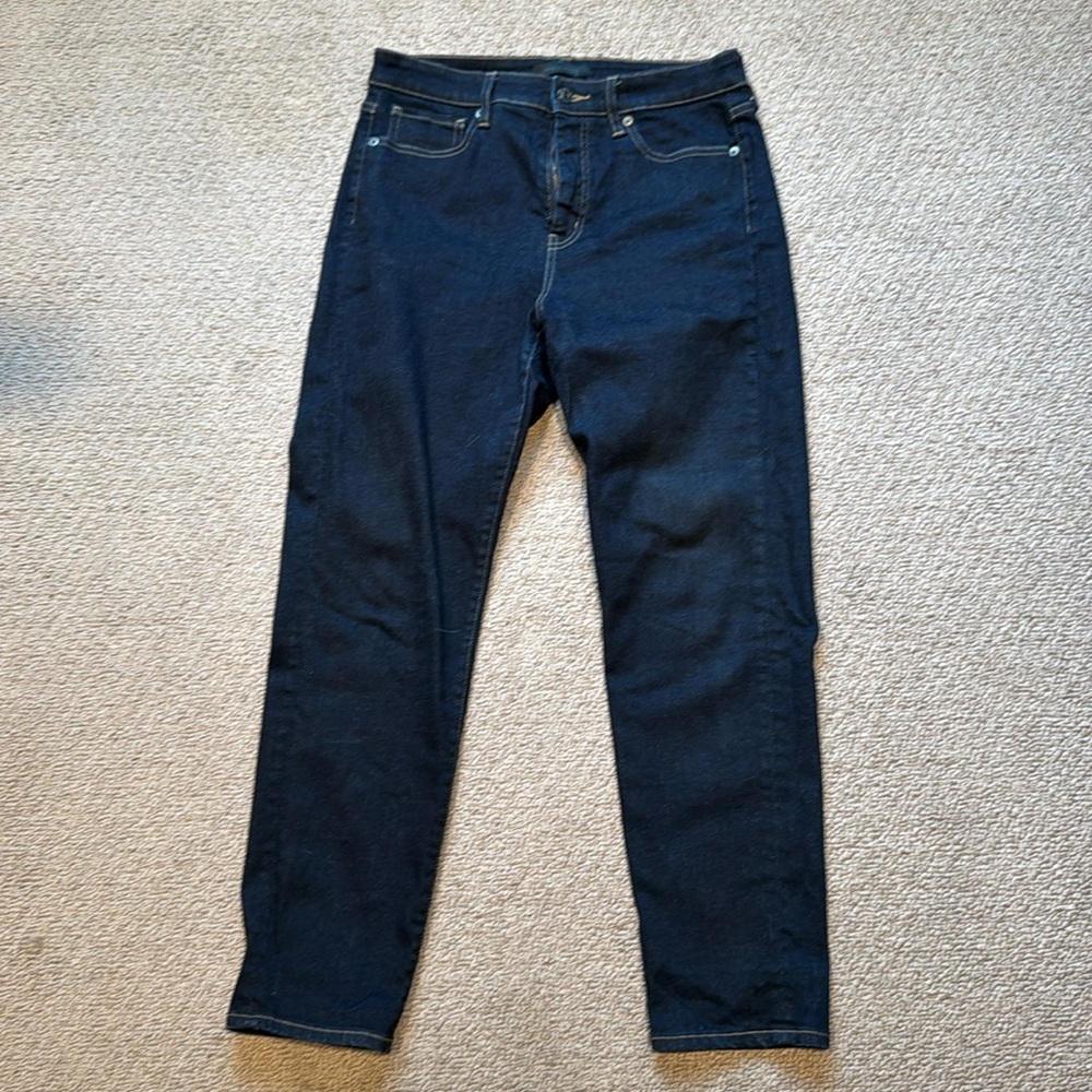 Uniqlo dark wash denim